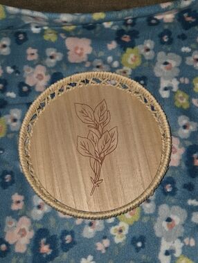 Perfect Harvest- Leaf Engraved Tray